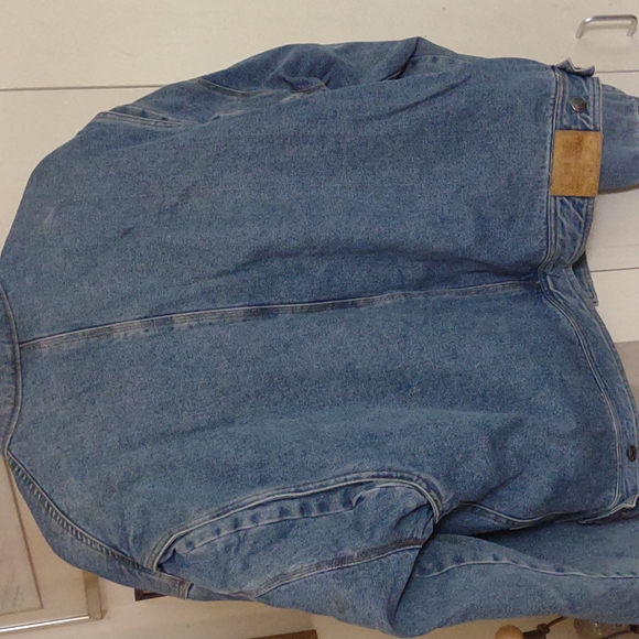 Men's lightly used condition denim jacket sz  xl - Picture 7 of 8